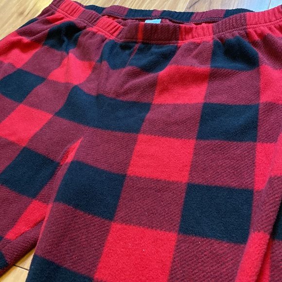Place Black & Red Plaid Pajama Pants - Picture 5 of 6